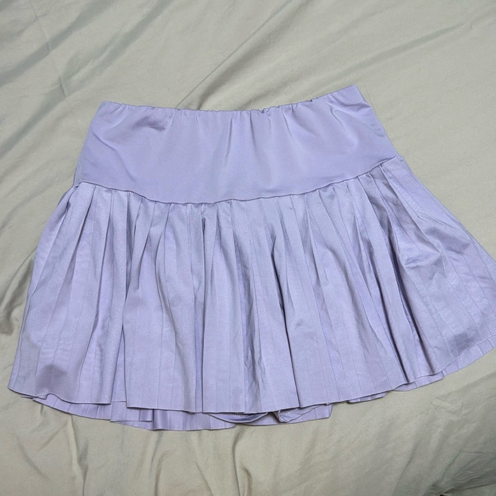 Pleated workout skirt!